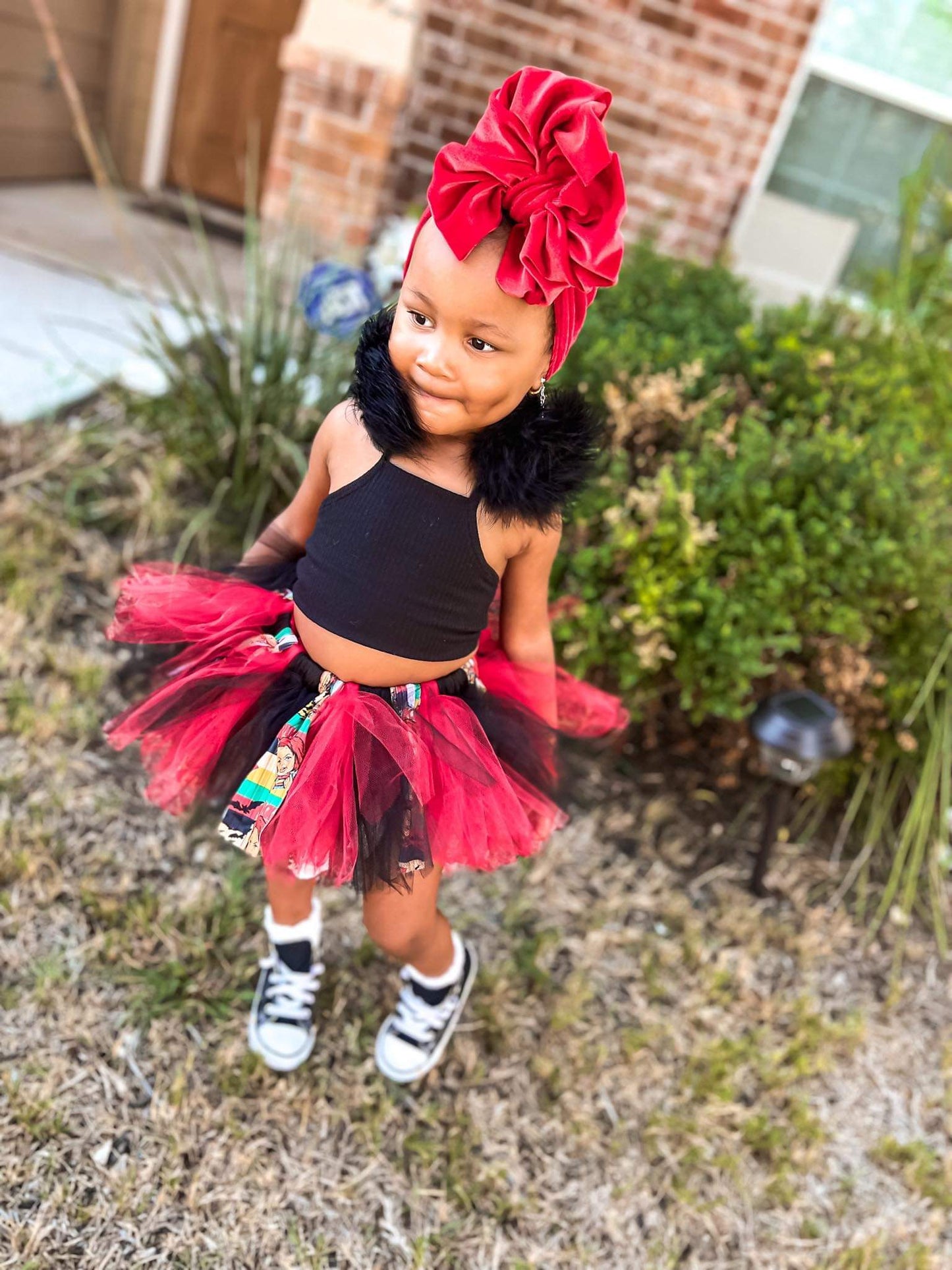 Chucky Halloween Tutu