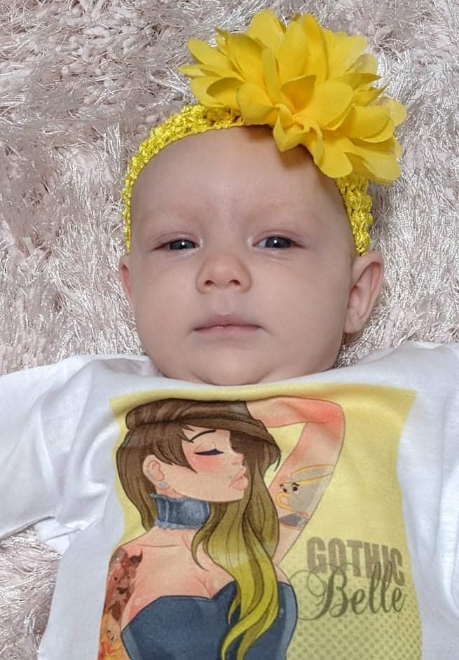 Tatted Disney Princess Belle Girls Shirt