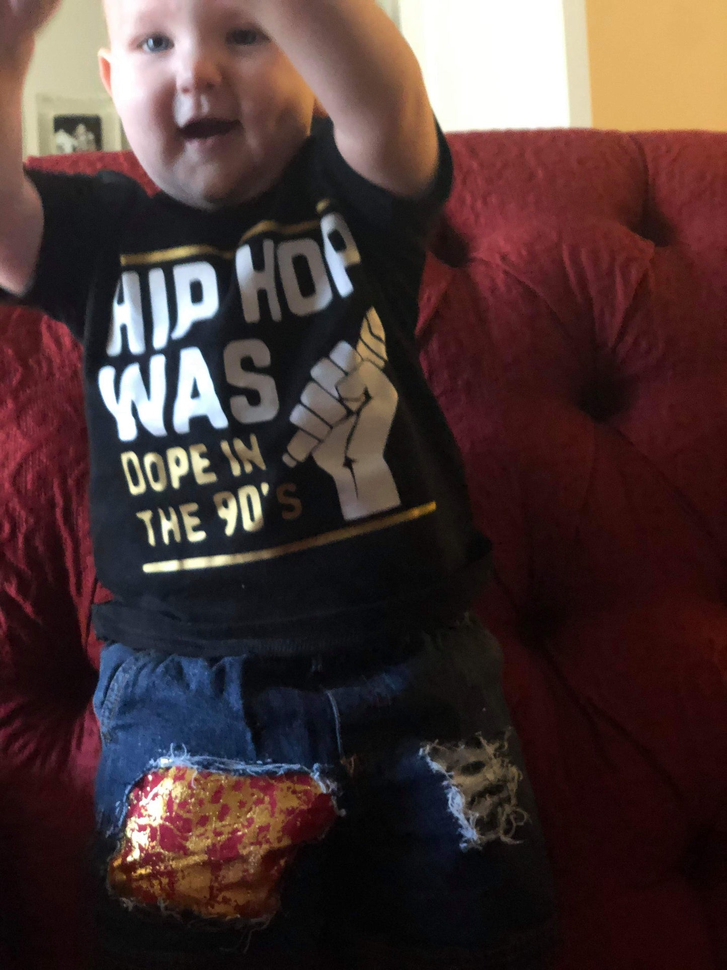 Hip hop was dope in the 90s Boys Shirt Girls shirt