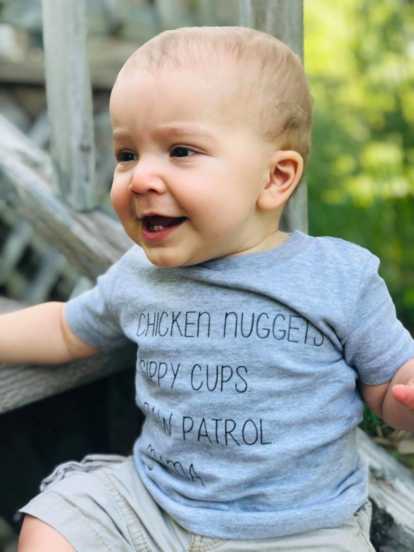 Chicken Nuggets Sippy Cup Paw Patrol Mama Girls Shirt Boys Shirt