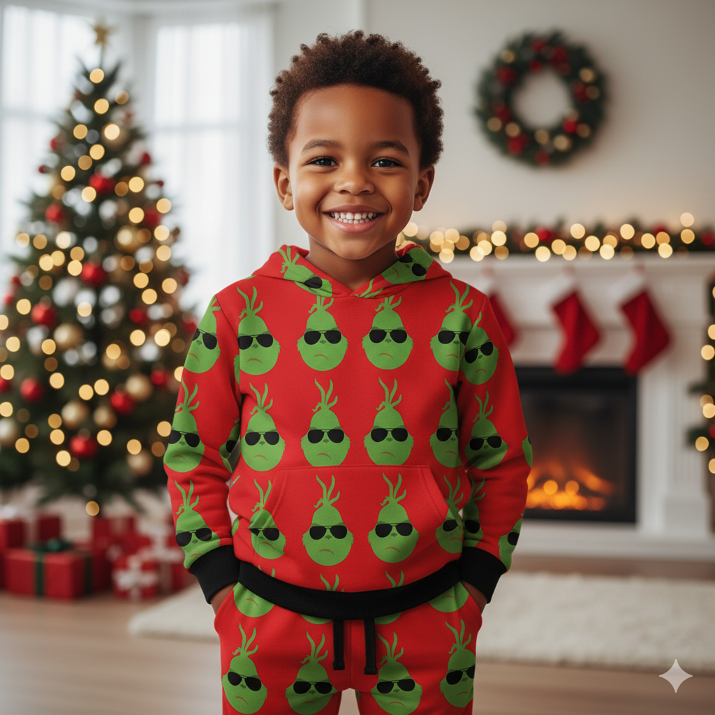 Cool Grinch Christmas Handmade