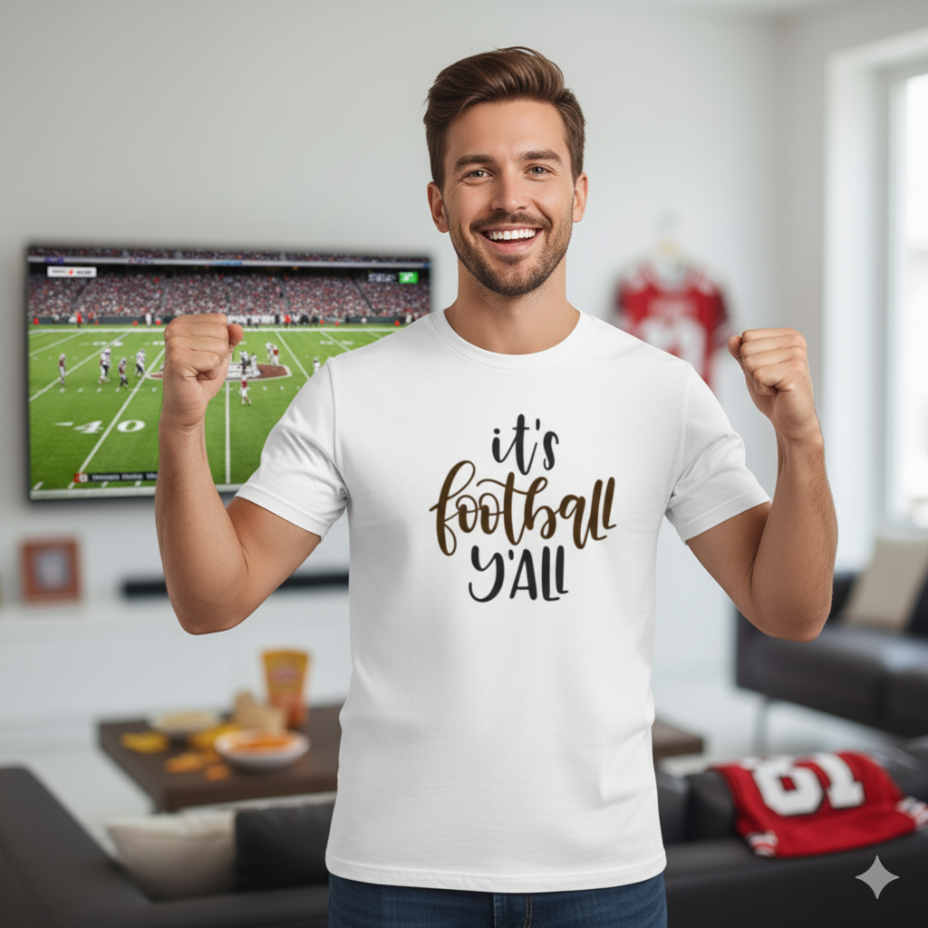 It's Football Y'all boys Shirt Girls Shirt Ladies Shirt Mens Shirt Fall