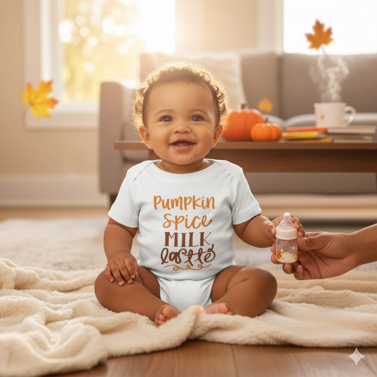Pumpkin Spice Milk latte Girls Shirt Boys Shirt Fall