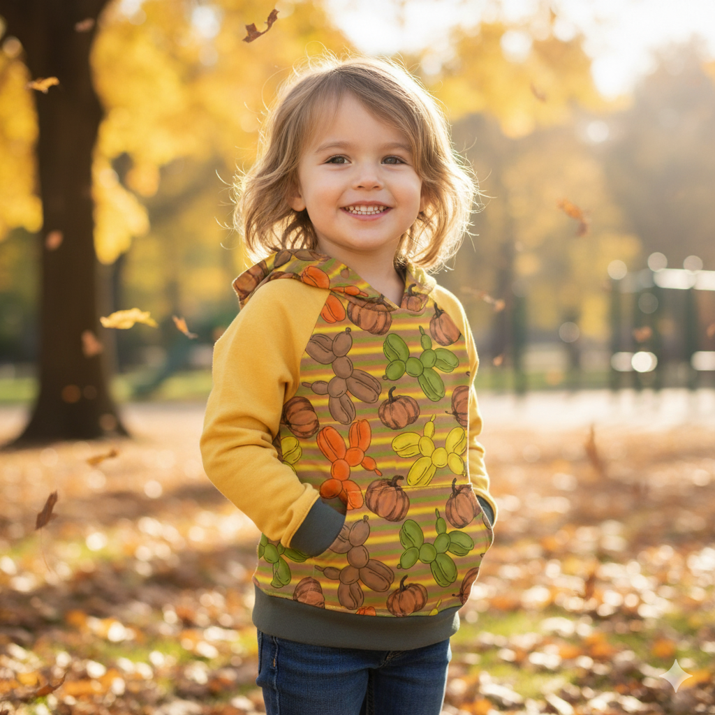 Balloon Dogs Fall Handmade