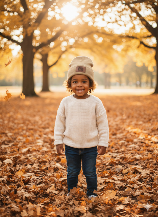 Pumpkin Season Fall Patch Beanie