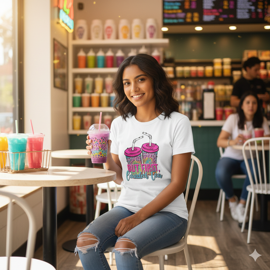 But First Loaded Tea Ladies Shirt