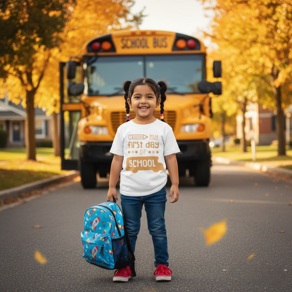 My First Day Of School BTS Girls Shirt Boys Shirt