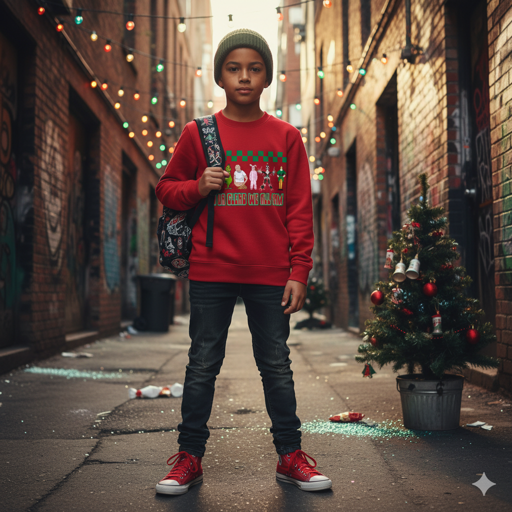 In The Clerb Christmas Boys Shirt Girls Shirt Ladies Shirt Mens Shirt