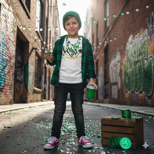 Kiss Me I'm Irish Boys Shirt Girls Shirt St. Patrick's