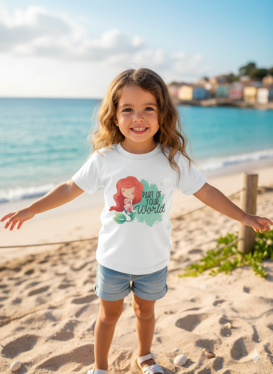 Disney Princess Ariel Girls Shirt