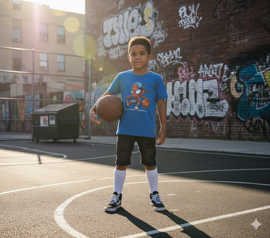 Spider-Man Basketball Boys Shirt Girls Shirt Ladies Shirt Mens Shirt