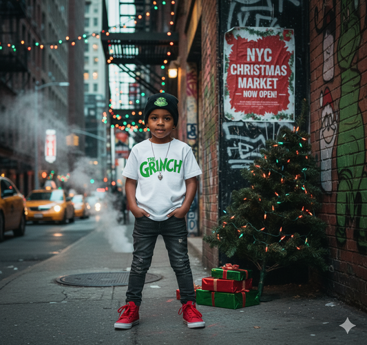 Grinch Christmas Boys Shirt Girls Shirt Ladies Shirt
