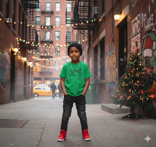 Grinch Naughty Nice I Tried Christmas Boys Shirt Girls Shirt