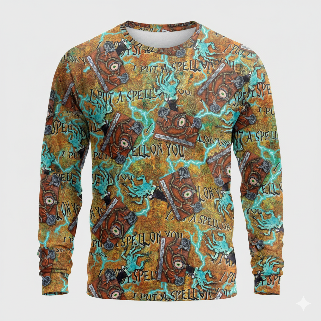 I put a spell on you Hocus Pocus Halloween Handmade