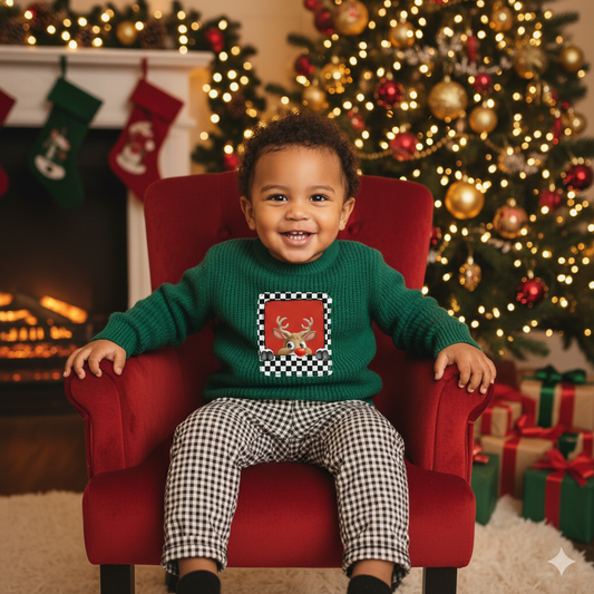 Rudolph Christmas Boys Shirt Girls Shirt Ladies Shirt