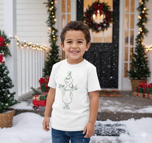 Grinch Christmas Boys Shirt Girls Shirt Ladies Shirt