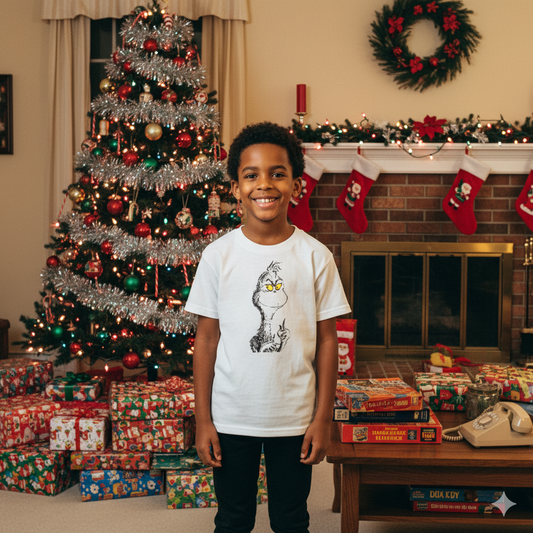 Grinch Christmas Boys Shirt Girls Shirt