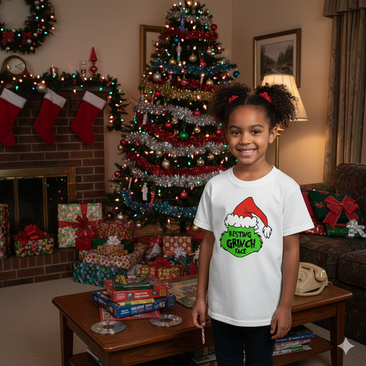 Grinch Christmas Boys Shirt Girls Shirt