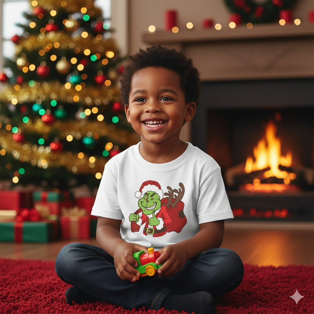 Grinch Christmas Boys Shirt Girls Shirt