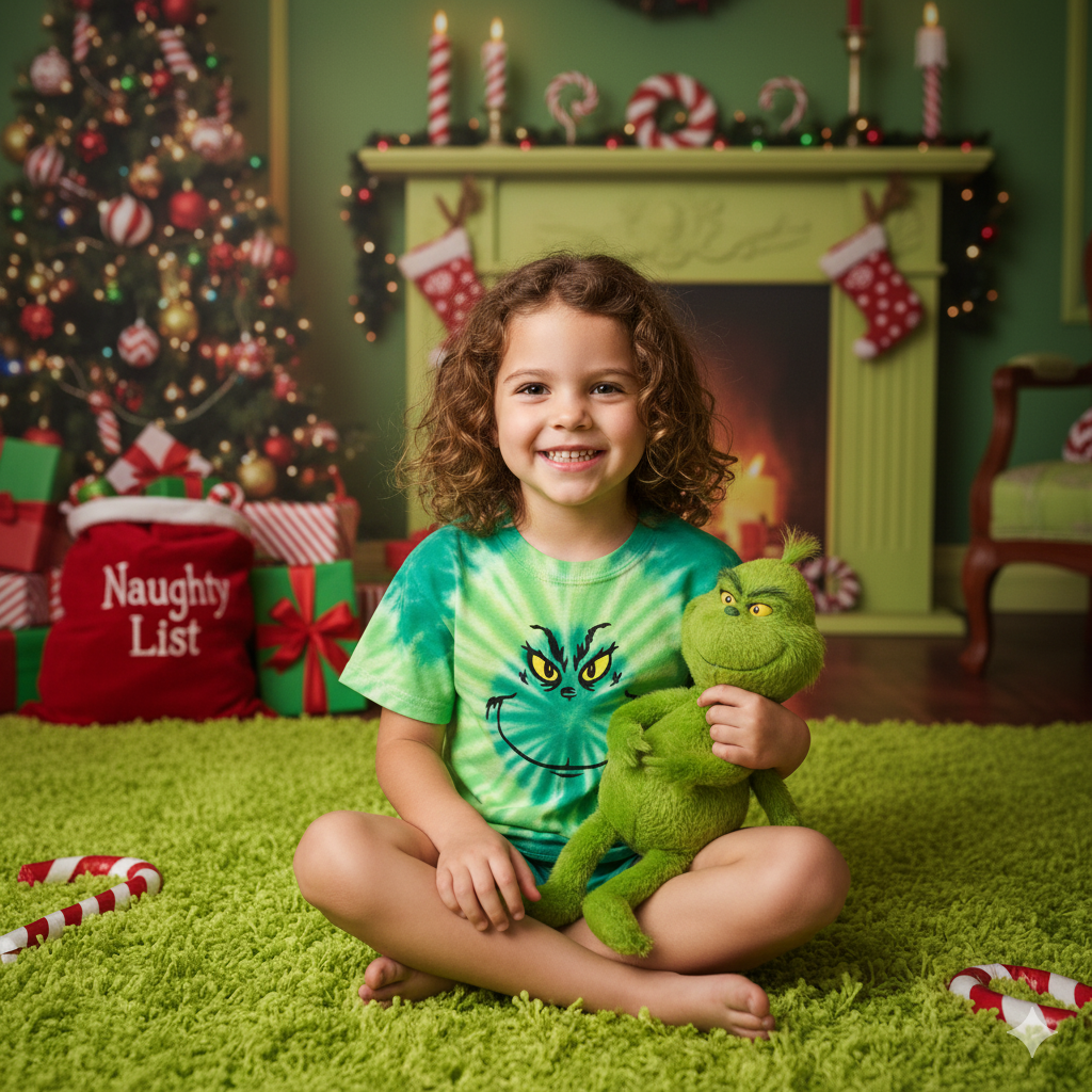 Grinch Christmas Boys Shirt Girls Shirt