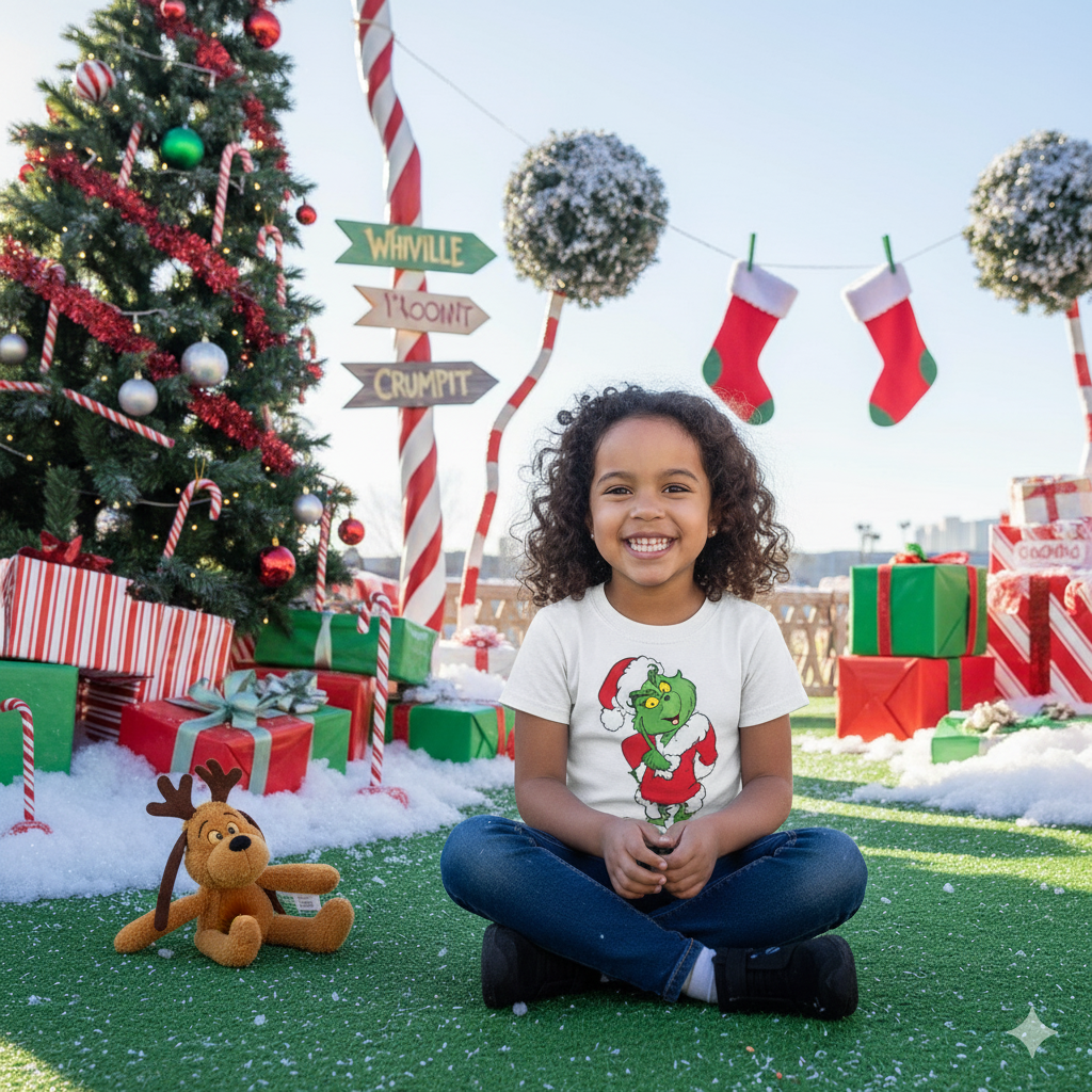 Grinch Christmas Boys Shirt Girls Shirt