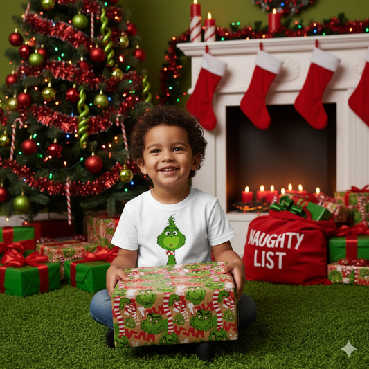 Grinch Christmas Boys Shirt Girls Shirt