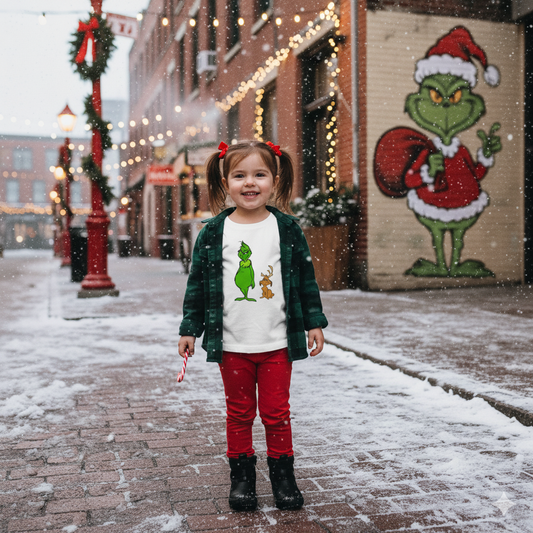 Grinch Christmas Boys Shirt Girls Shirt