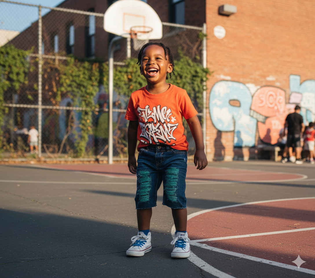 Mint Boys Distressed Jeans Shorts