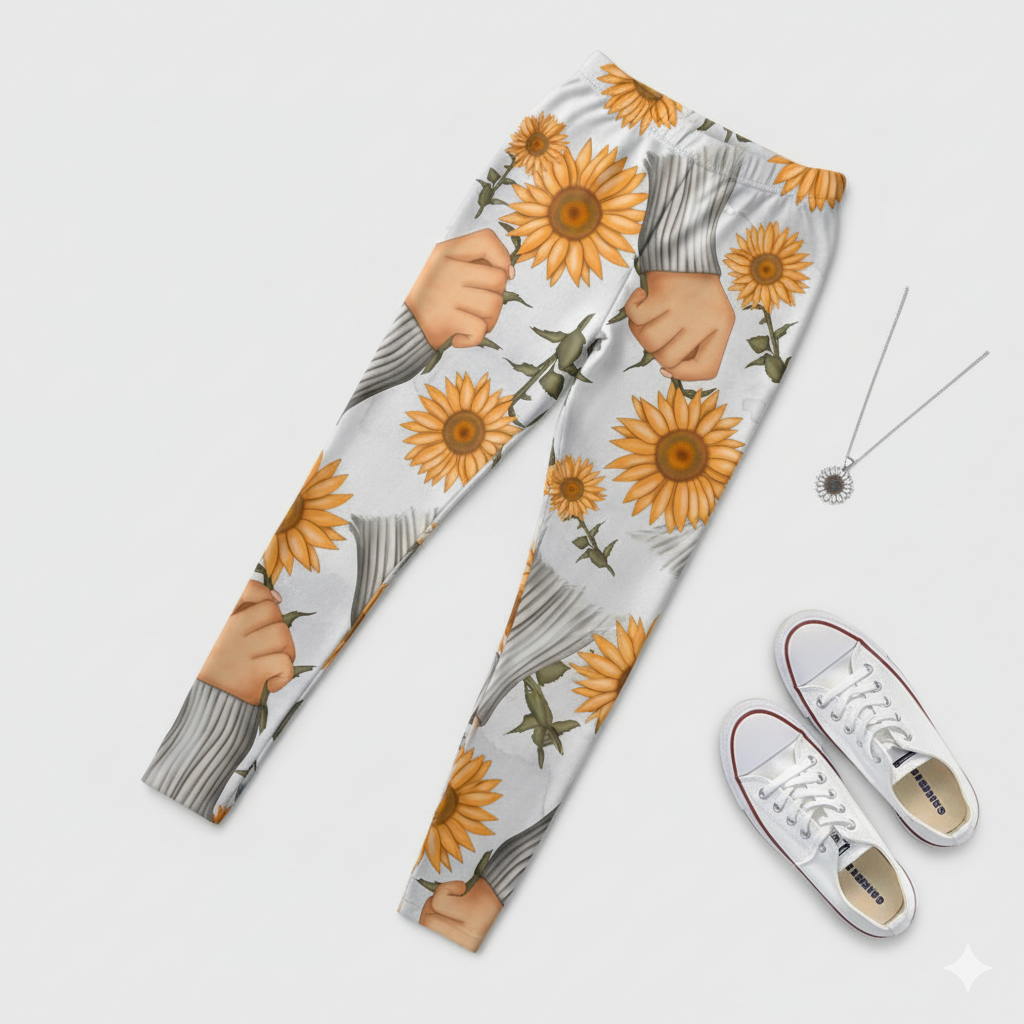 Sunflower Hand Fall Handmade