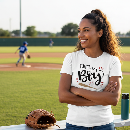 That's My Boy Baseball Ladies Shirt Mens Shirt