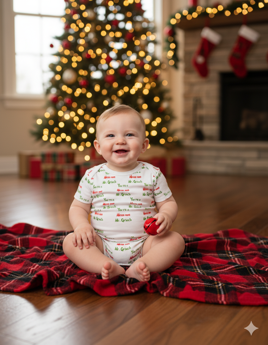 Grinch Your A Mean One Christmas Handmade