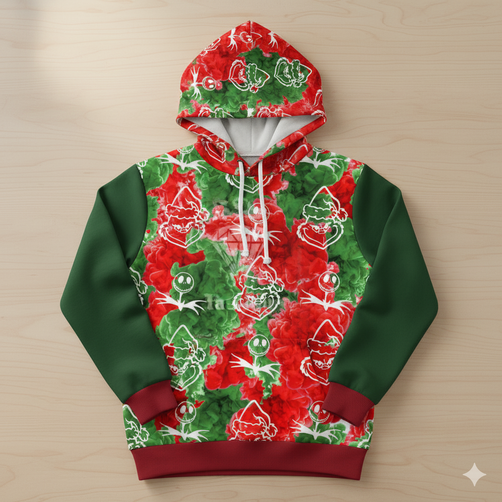 Jack and Grinch Christmas Handmade