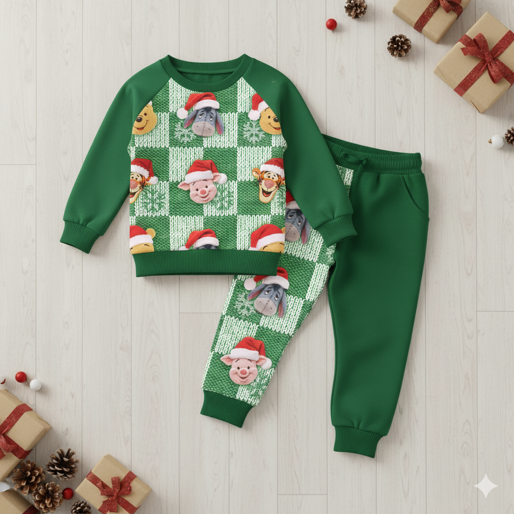 Pooh Christmas Handmade