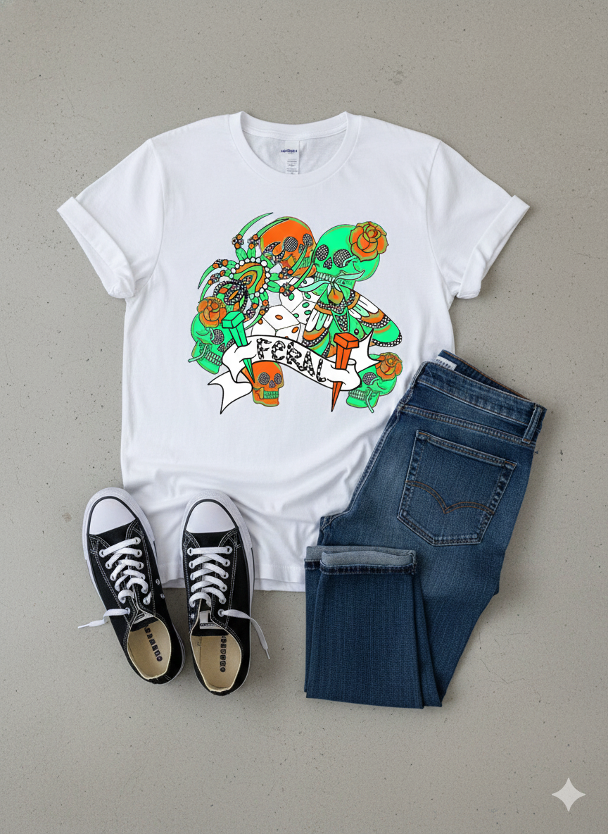 Feral Boys Shirt Girls Shirt Ladies Shirt Mens Shirt