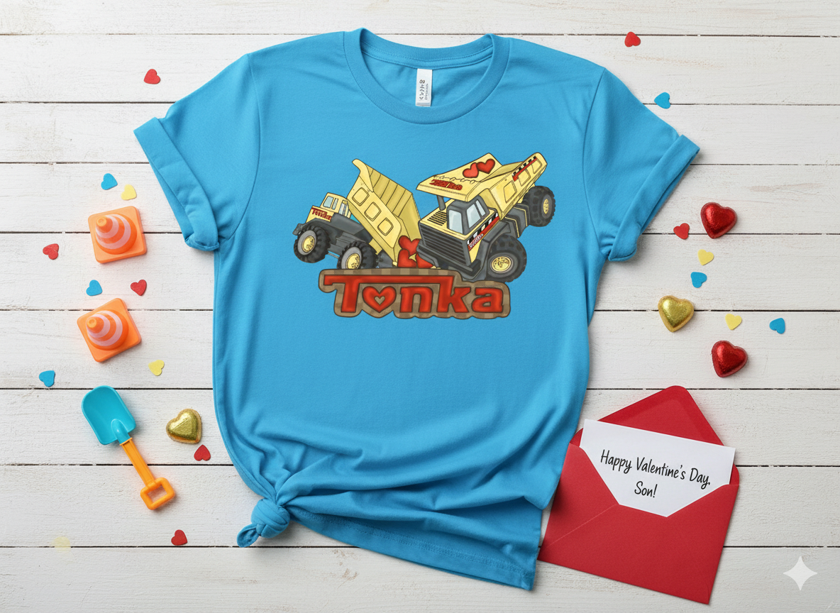 Tonka Valentine's Boys Shirt Girls Shirt