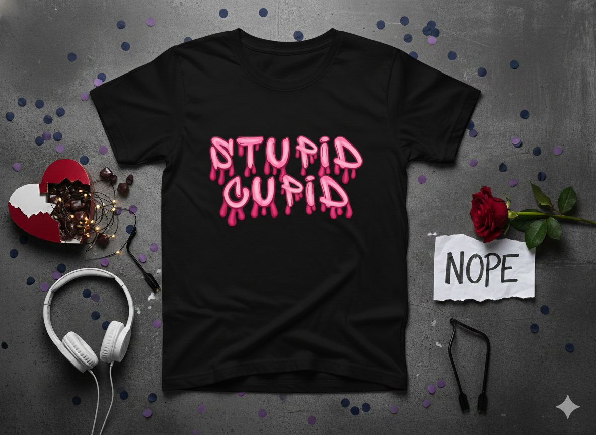 Stupid Cupid Anti Valentine's Boys Shirt Girls Shirt