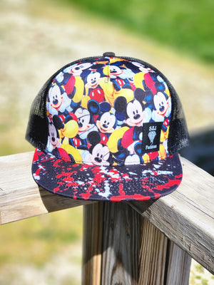 Mickey Mouse Trucker Snapback Hat RTS