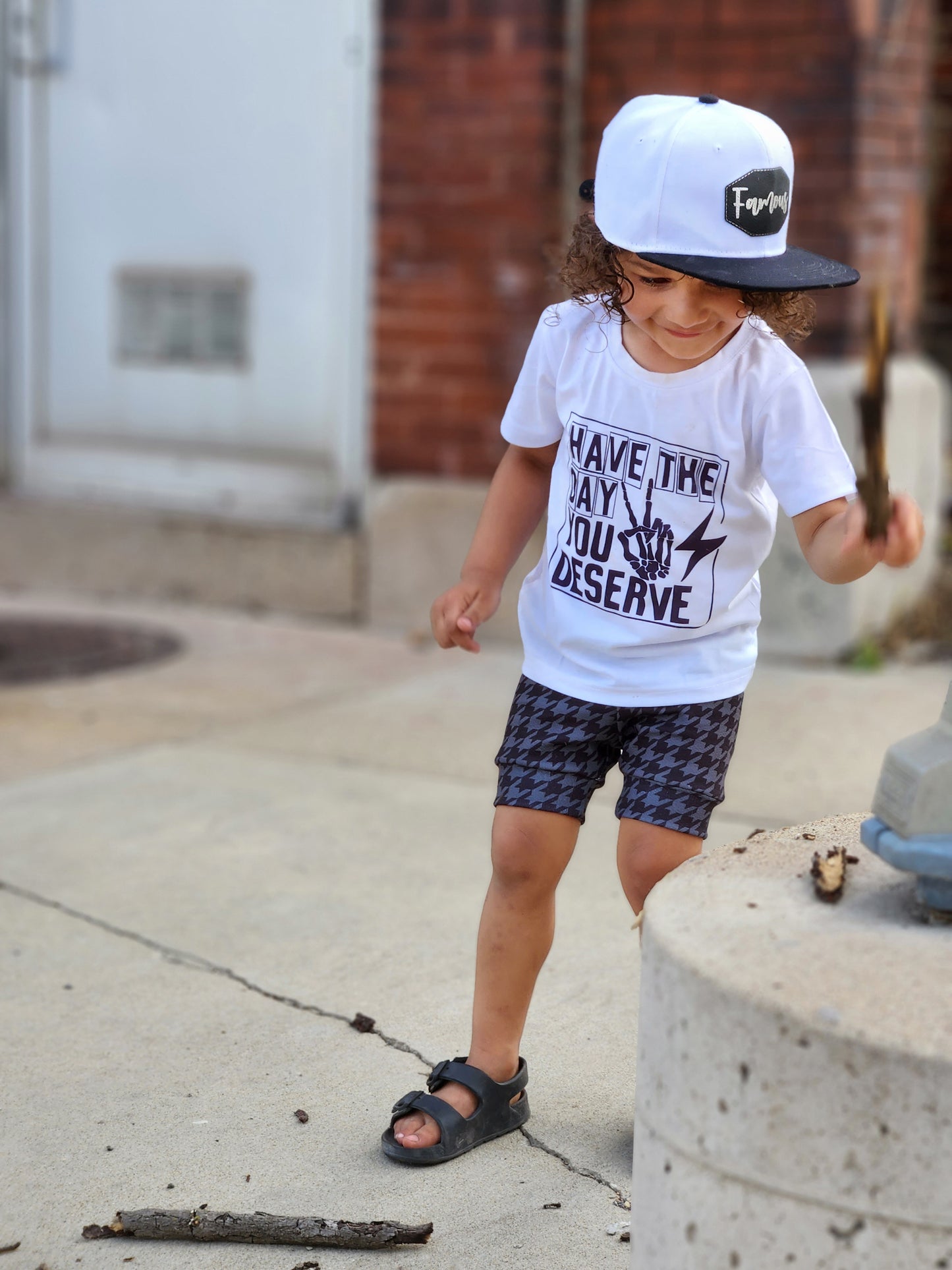 Have The Day You Deserve Boys Shirt Girls Shirt Ladies Shirt Mens Shirt