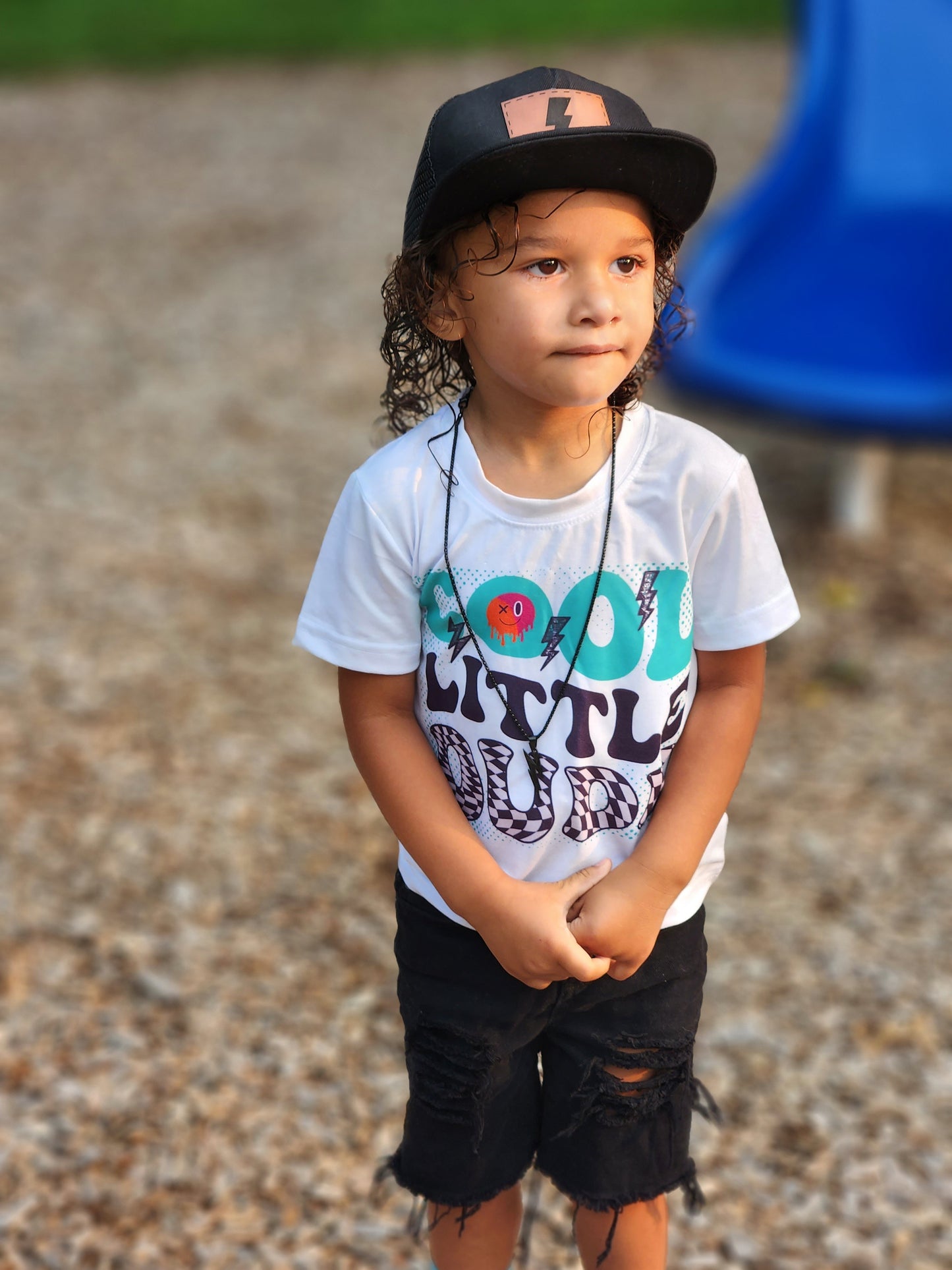 Kool Kidz Boys Distressed Jeans Shorts Girls Distressed Jean Shorts