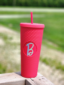 Hot Pink Studded Cup