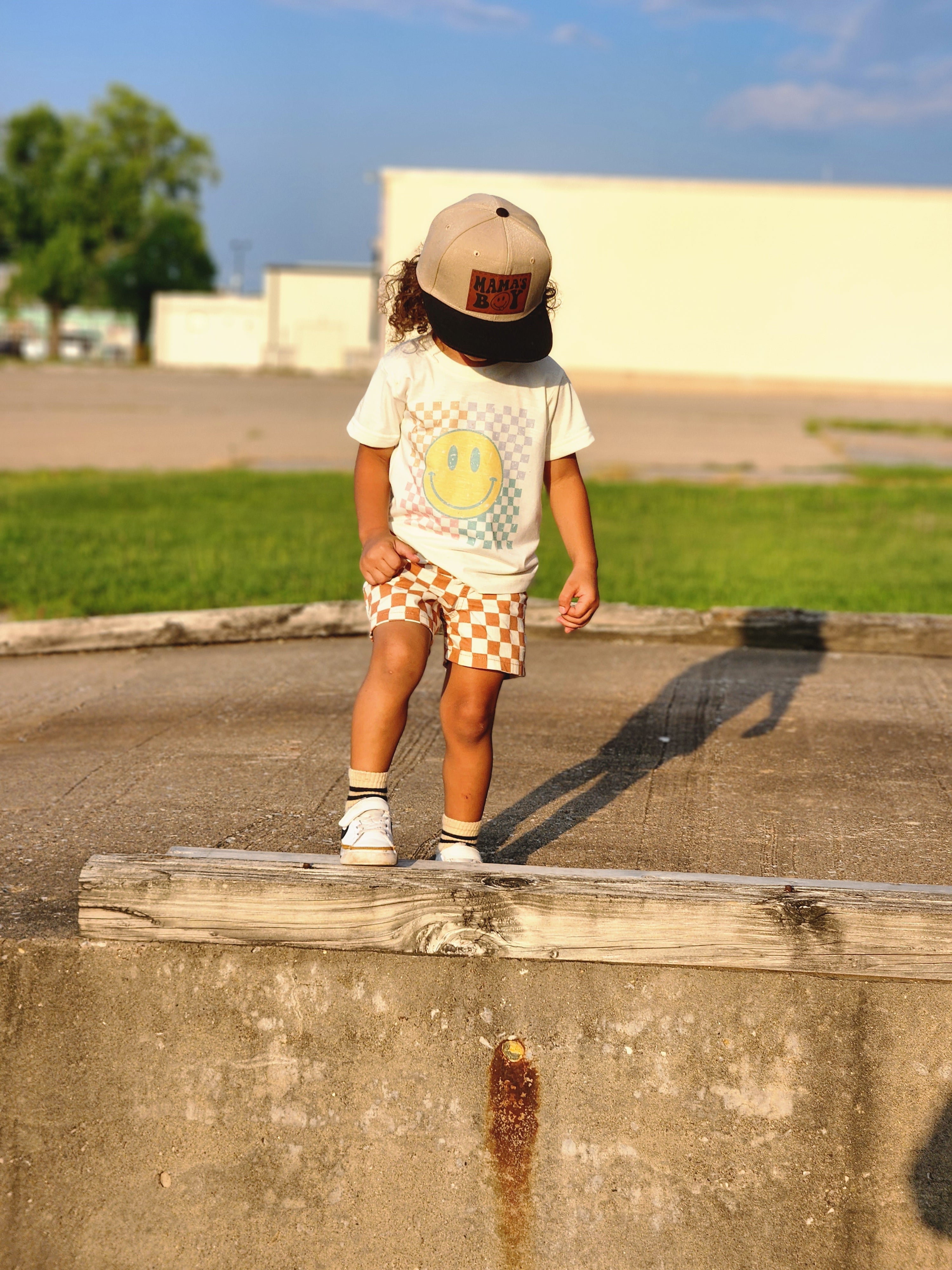 Retro Smiley Girls Shirt Boys Shirt Ladies Shirt Men's Shirt