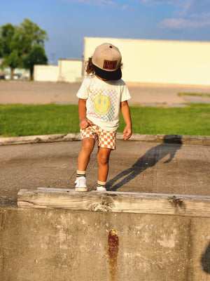 Retro Smiley Girls Shirt Boys Shirt Ladies Shirt Men's Shirt