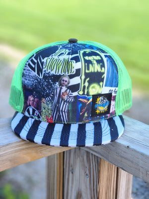 Beetlejuice Halloween Trucker Snapbacks RTS