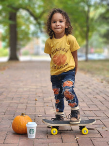 Pumpkin Season Fall  Ladies Shirt Girls Shirt Boys Shirt