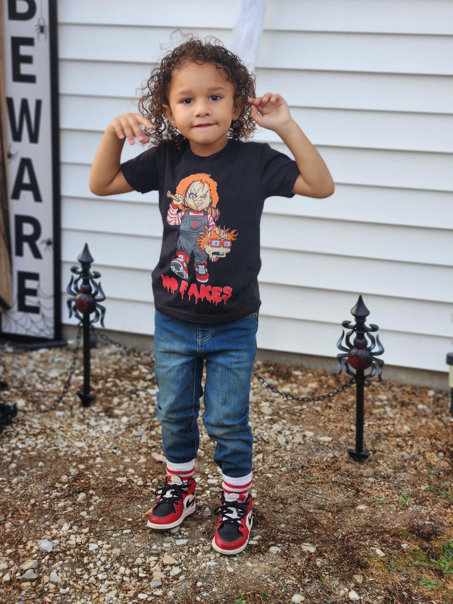 Chucky No Fakes Boys Shirt Girls Shirt Halloween