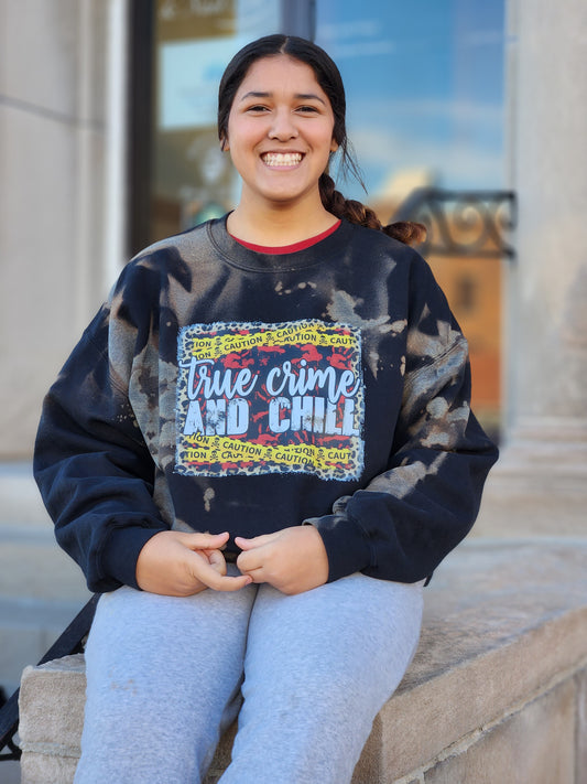 True Crime & Chill Ladies Shirt