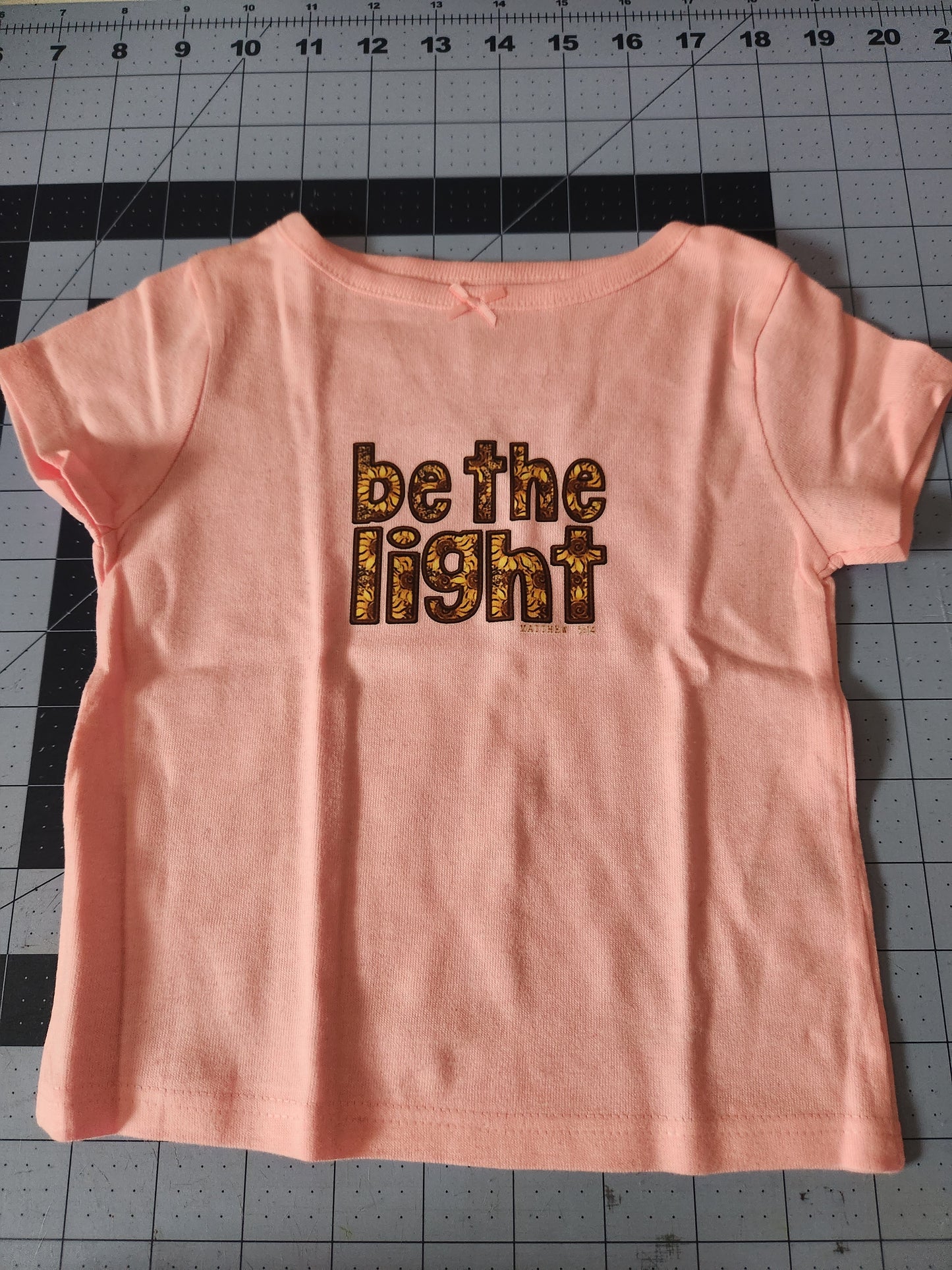 Be The Light Shirt 6/9m RTS