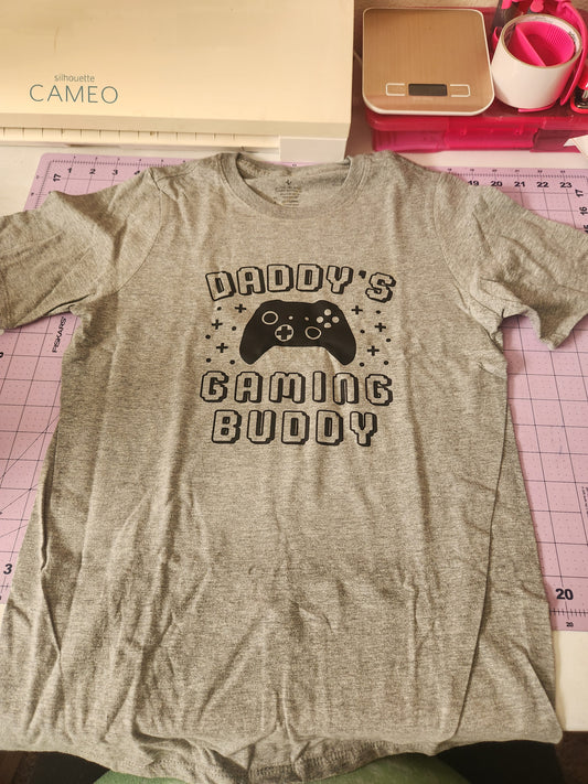 Daddy's Gaming Buddy Shirt RTS YL