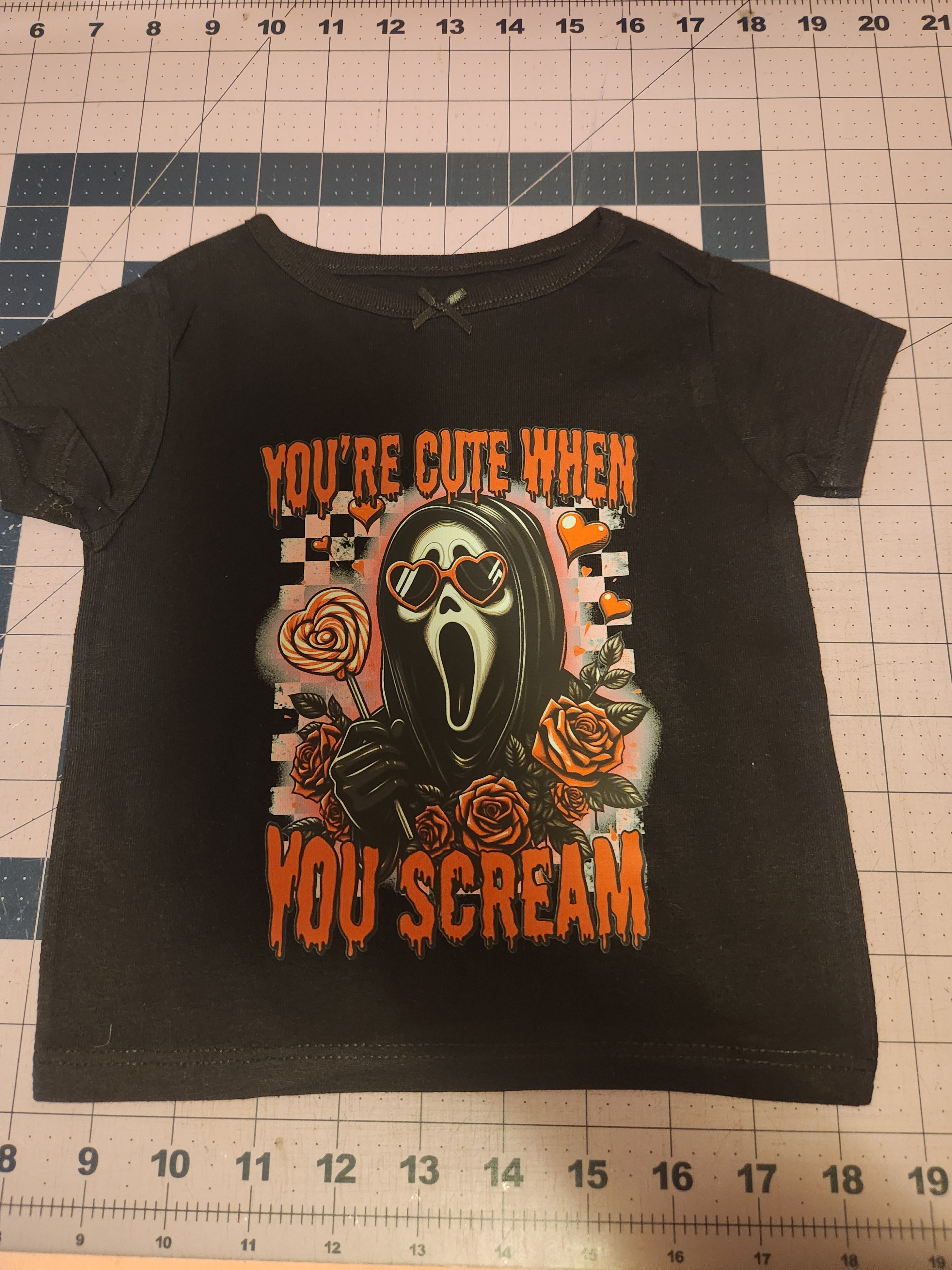 Ghostface Valentine's Shirt 12m RTS