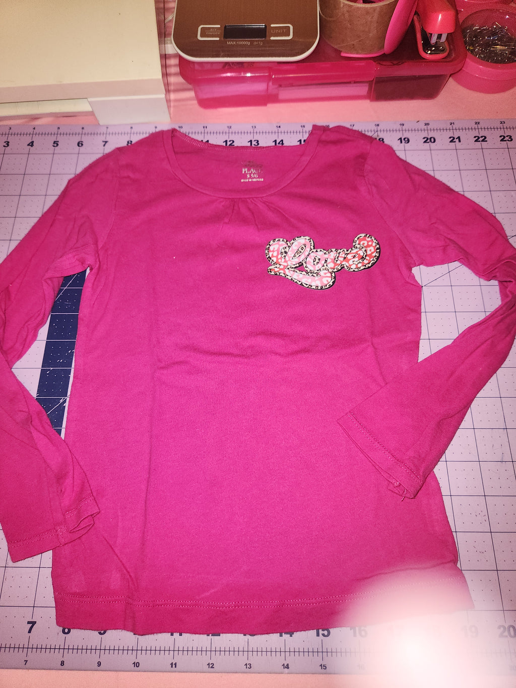 Love Valentine's Long Sleeve Shirt 5/6 RTS